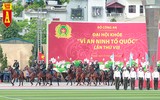 Mãn nhãn với màn trình diễn của Cảnh sát cơ động Kỵ binh